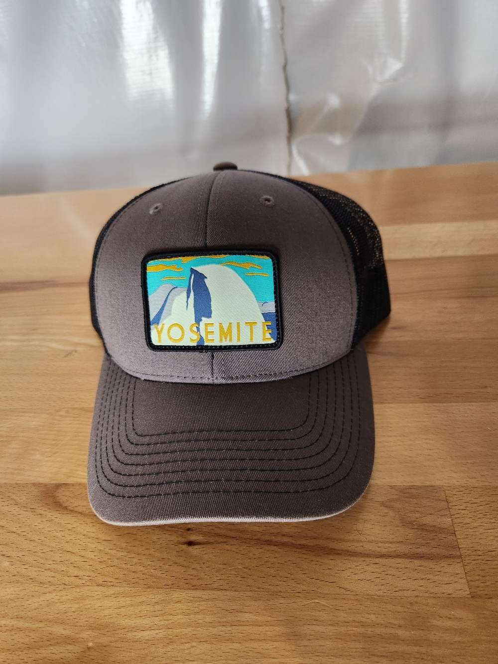 Park Hats Yosemite National Park Trucker Mesh Cap Brown NWOT Gorpcore Hiking